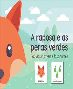 Capa de A Raposa e as Peras