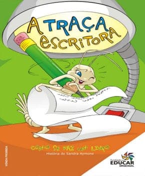 Capa de A Traça Escritora