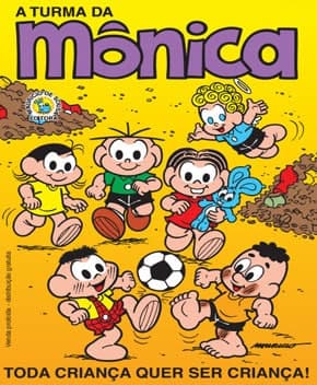Capa de A Turma da Mônica