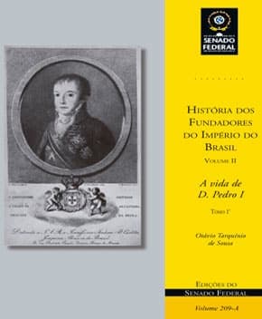 Capa de A Vida de D. Pedro I