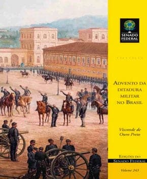 Capa de Ditadura Militar no Brasil