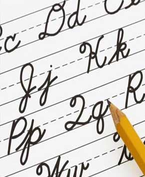 Capa de Letra Cursiva