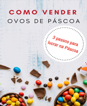 Capa de Vender Ovos de Páscoa