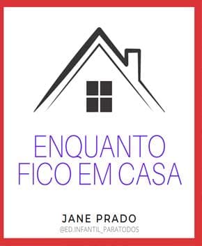 Capa de Enquanto Fico em Casa
