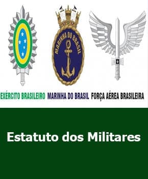 Capa de Estatuto dos Militares