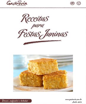 Capa de Receitas Juninas