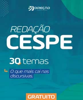 Capa de Redação CESPE