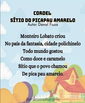 Capa de Cordel do Sítio